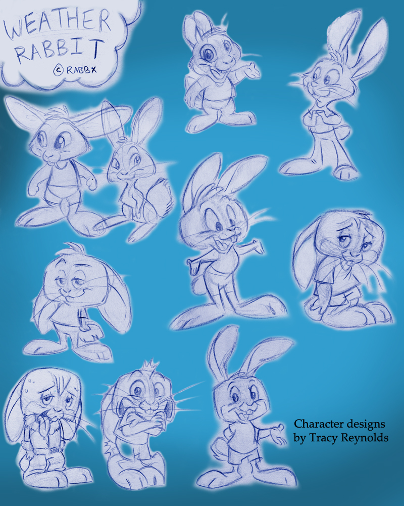 rabbit characters design