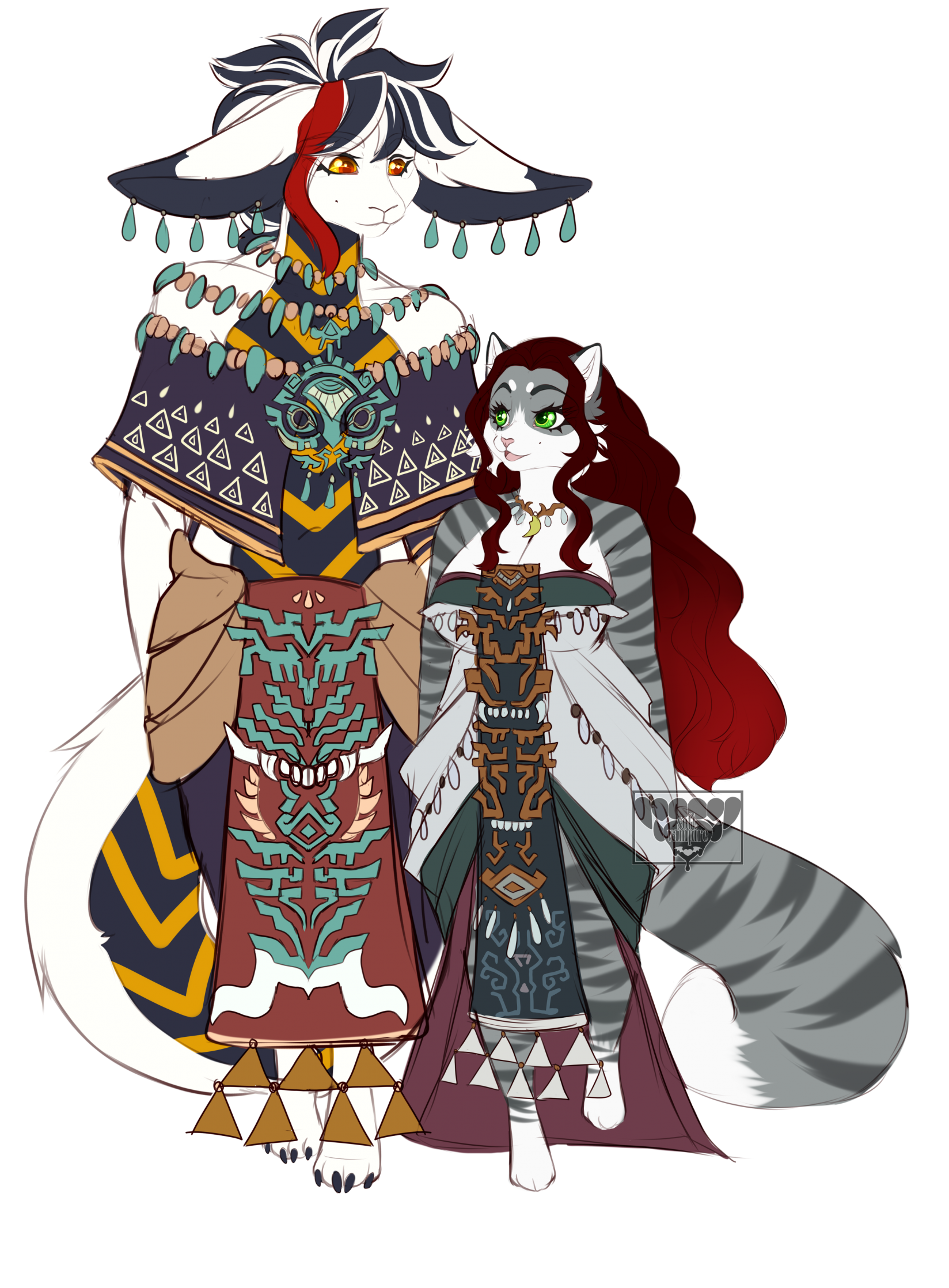 Rauru and Sonia NMA by CanadianKitten Fur Affinity dot net