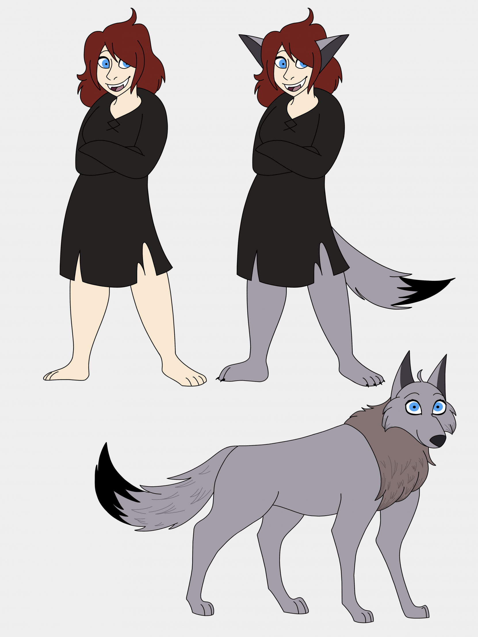 Kiara MacTire The Wolfwalker by CandiTheWildPiggy -- Fur Affinity [dot] net