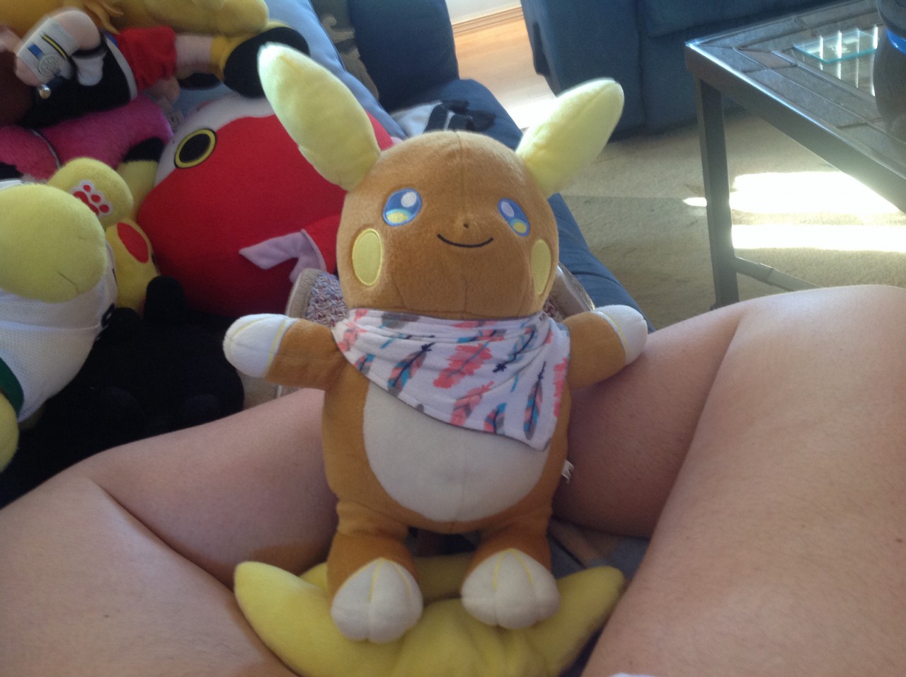 Alolan deals raichu plush