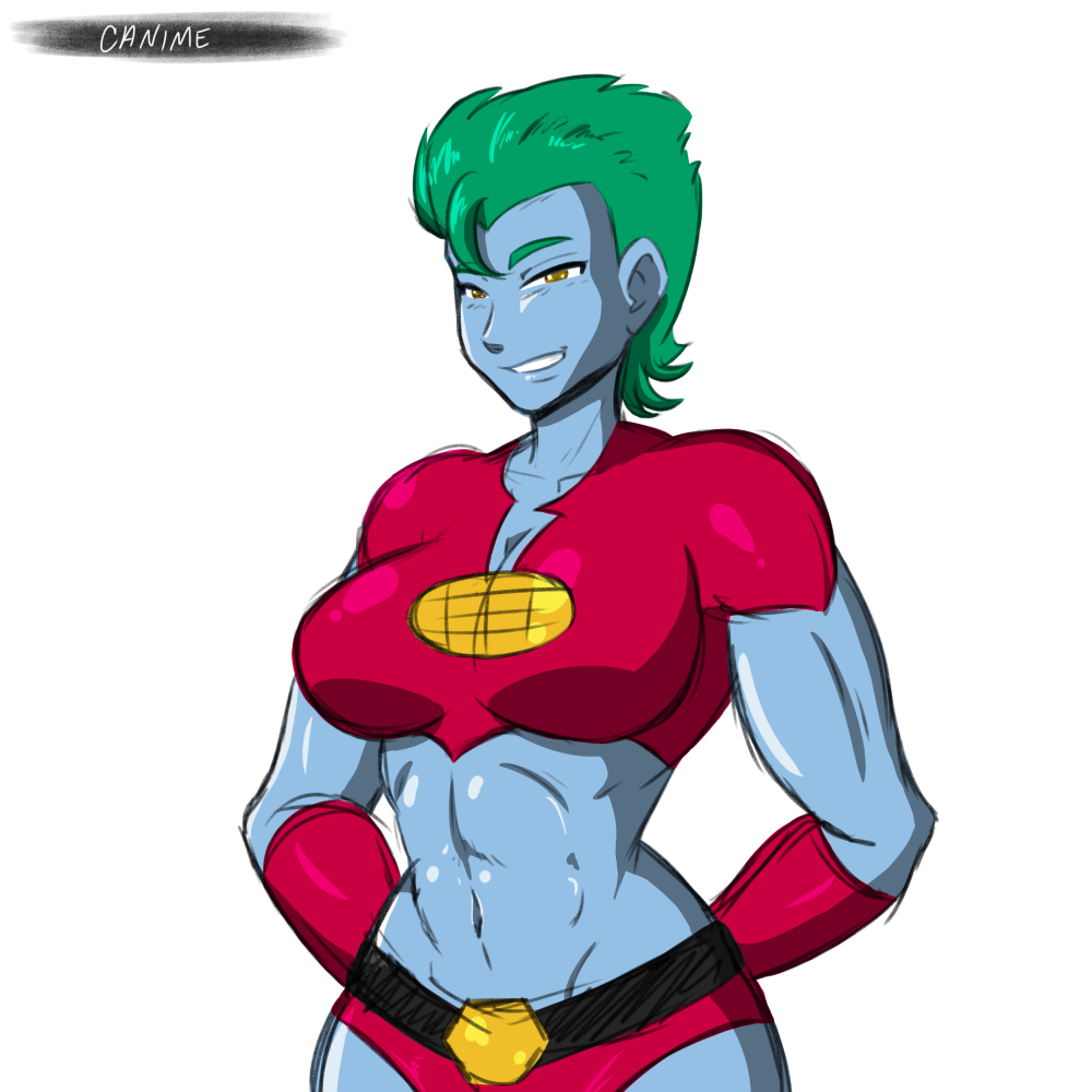 Rule 63 Captain Planet by Canime -- Fur Affinity [dot] net