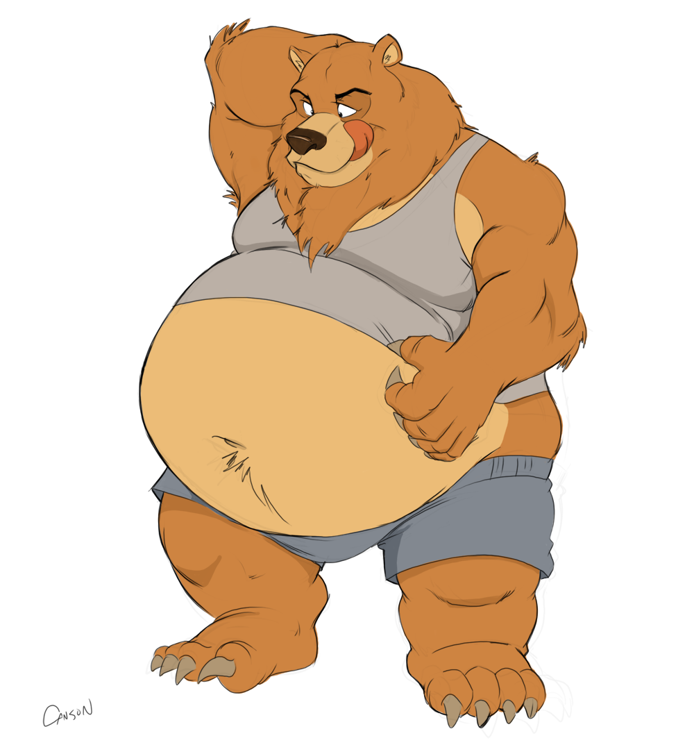 Chubby wubby was a bear
