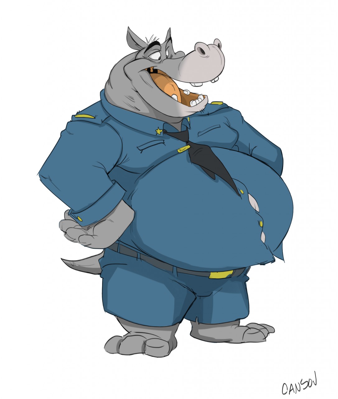 Anthro hippo