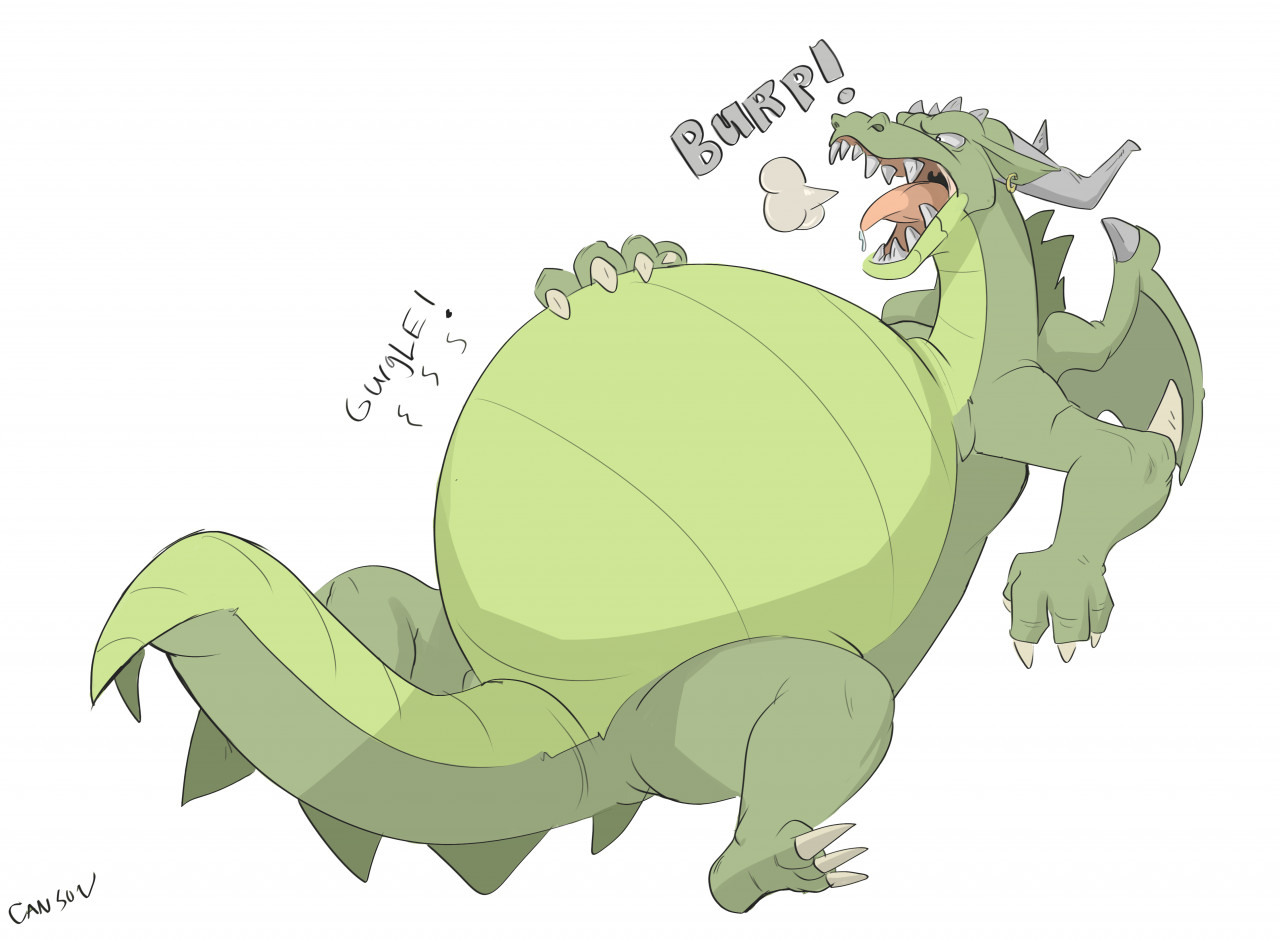 green dragon vore by canson -- Fur Affinity [dot] net