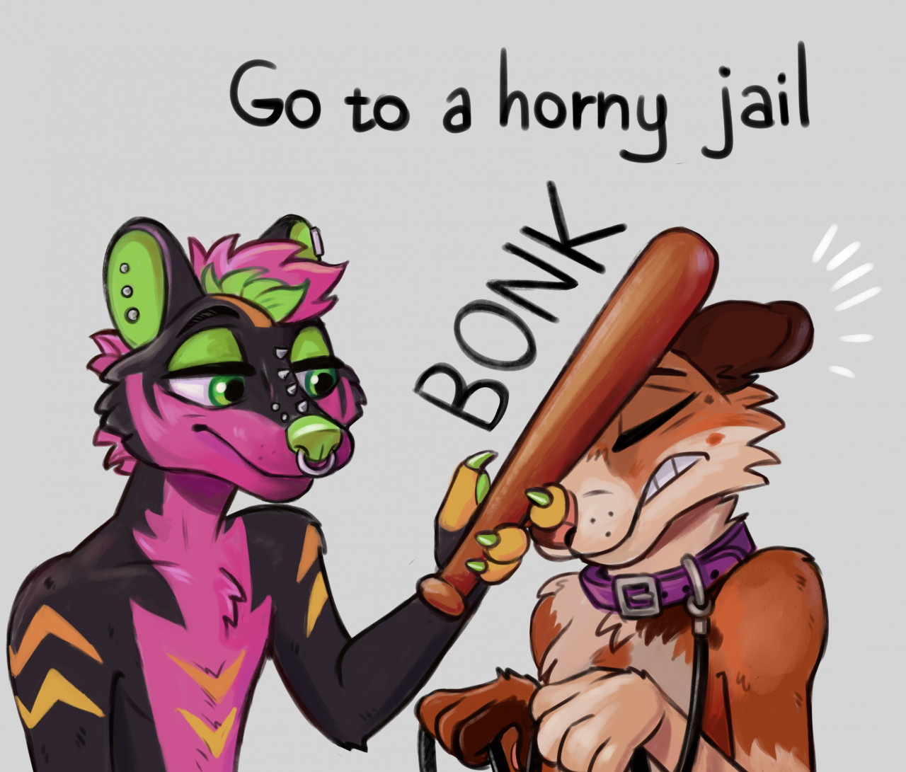 BONK meme ych by CantandoPollas -- Fur Affinity [dot] net