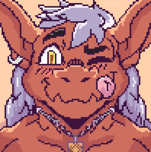 Nado pixel art icon by OtterNado -- Fur Affinity [dot] net