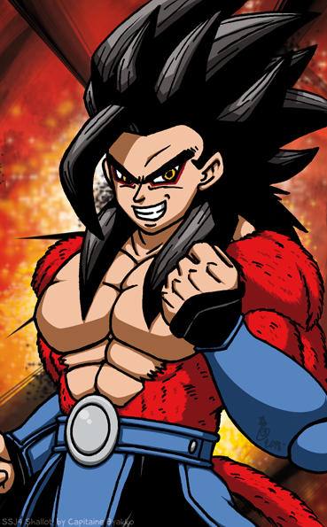 Shallot from dragon ball legends in the style of the dragon ball manga