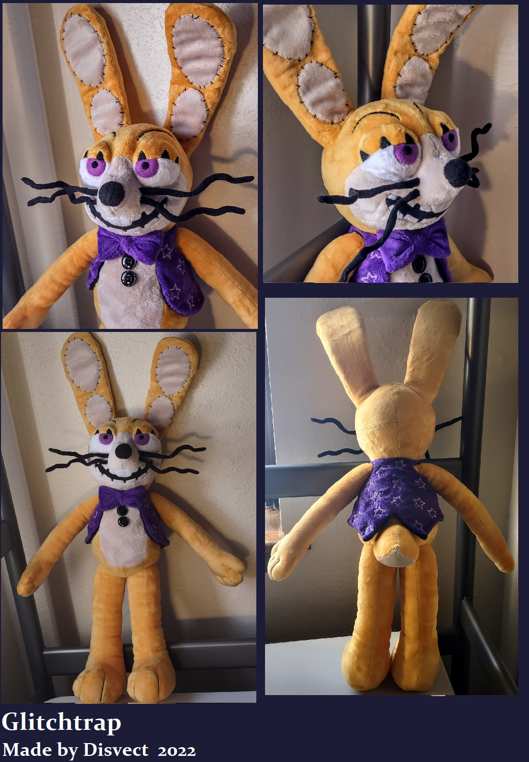 Glitchtrap Plush by CapriciousCanine -- Fur Affinity [dot] net