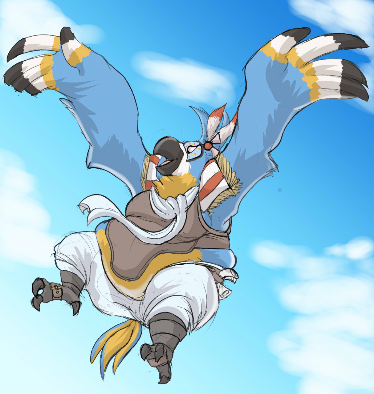 Plump Kass Flies by CaptainJusticeVirtsuoso -- Fur Affinity [dot] net