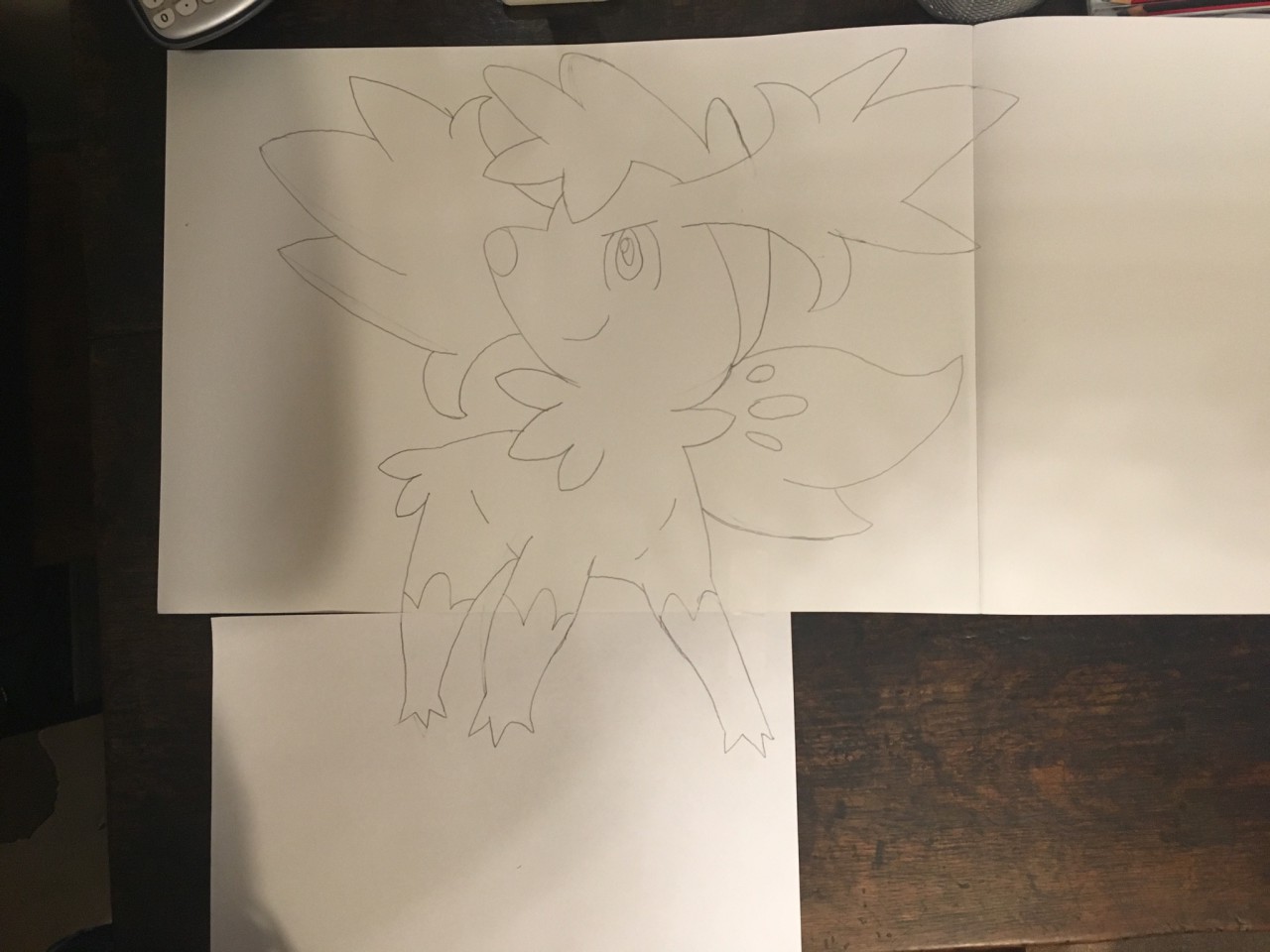 Shaymin Sky Forme Print