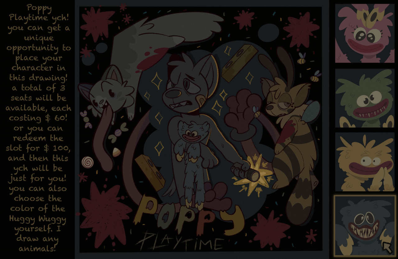 Poppy playtime by Mutated1witch -- Fur Affinity [dot] net