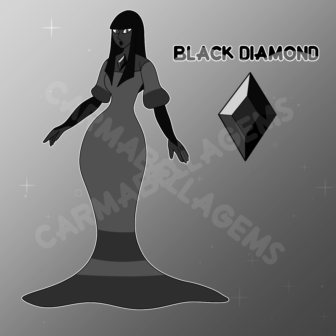 $10 Black Diamond Gemsona Adopt [CLOSED] by Carmabella -- Fur Affinity  [dot] net