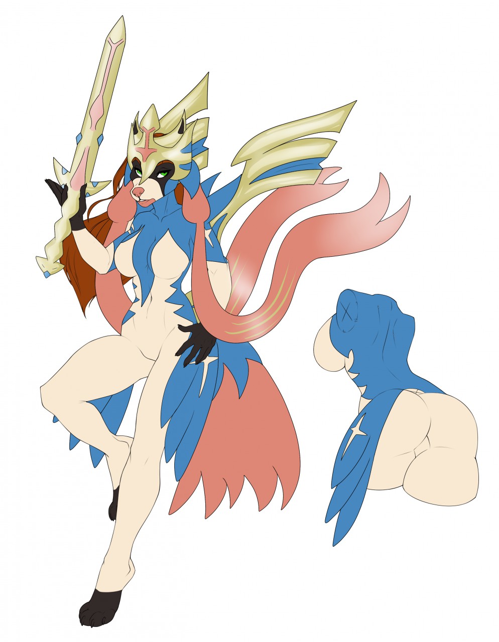 ArtStation - Zacian Crowned Form