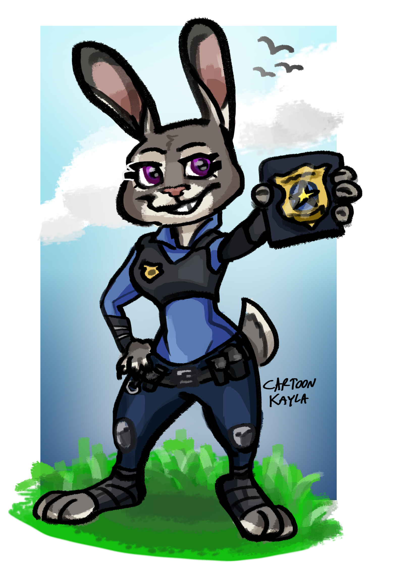 judy hopps by Cartoon-Kayla -- Fur Affinity [dot] net