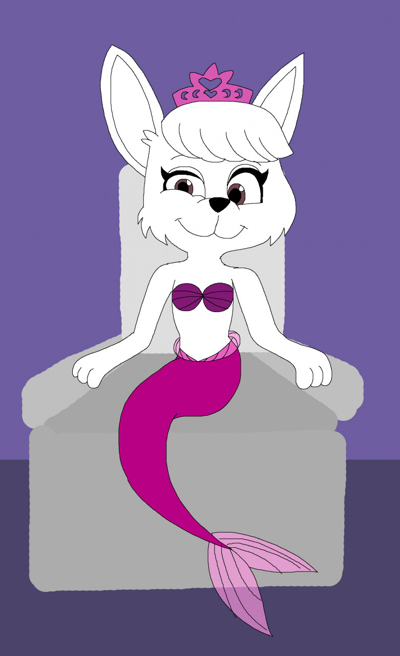 Sweetie Sitting On Crystal Throne By Cartoonanimefan2000 Fur