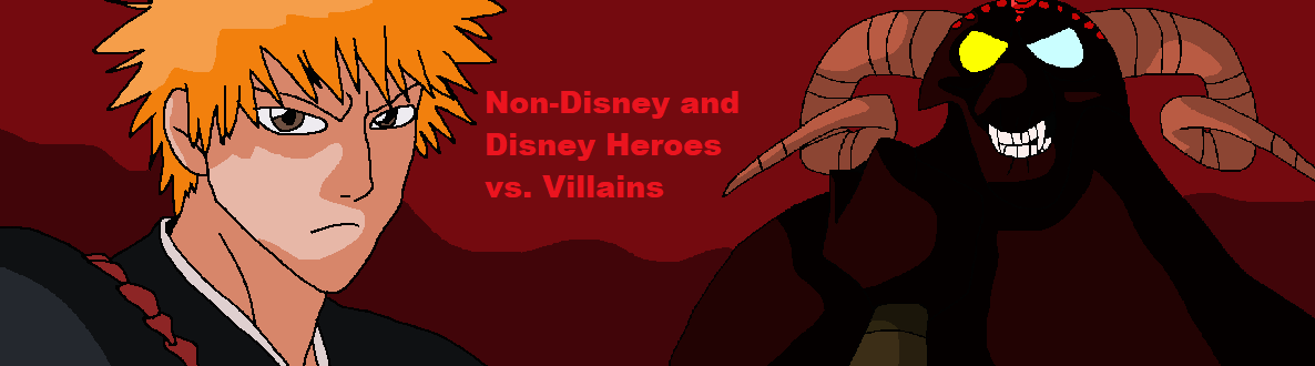Non-Disney and Disney Heroes vs. Villains (Drawned) by CartoonAnimeFan2000  -- Fur Affinity [dot] net