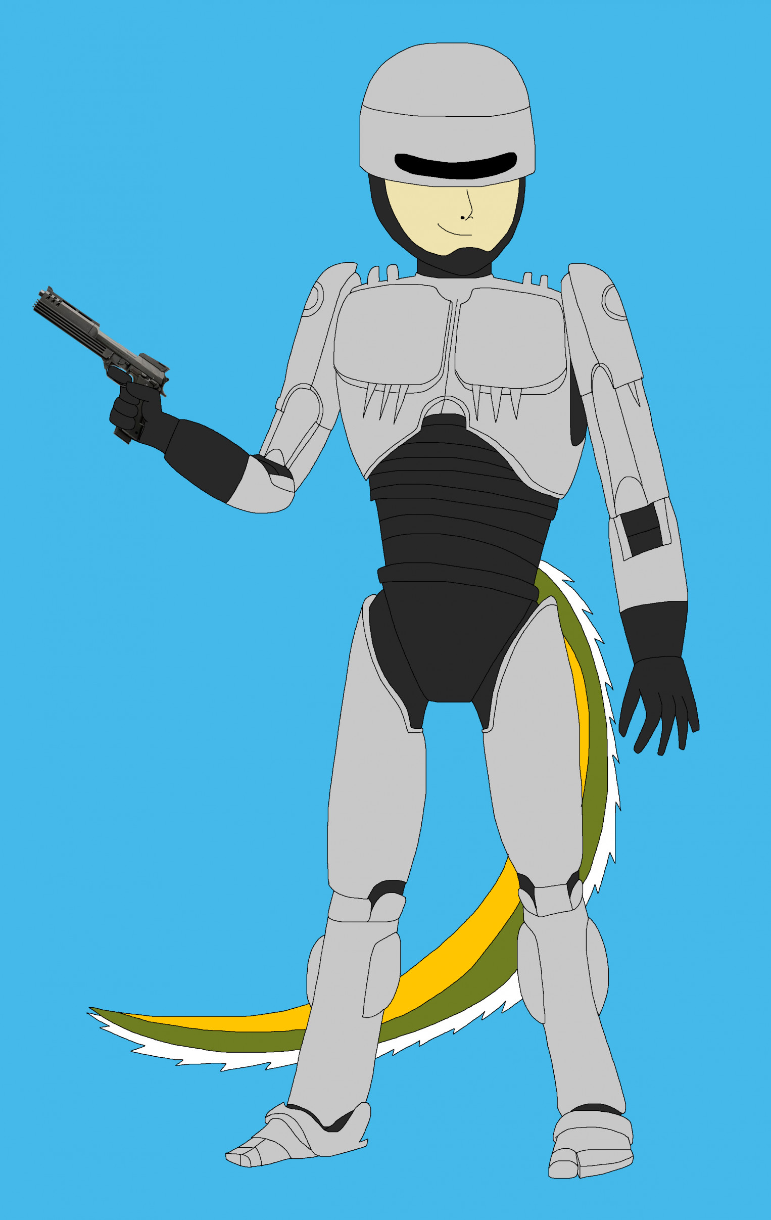 Robocop by petipoa.deviantart.com on @deviantART | Robocop, Robot concept  art, Character design