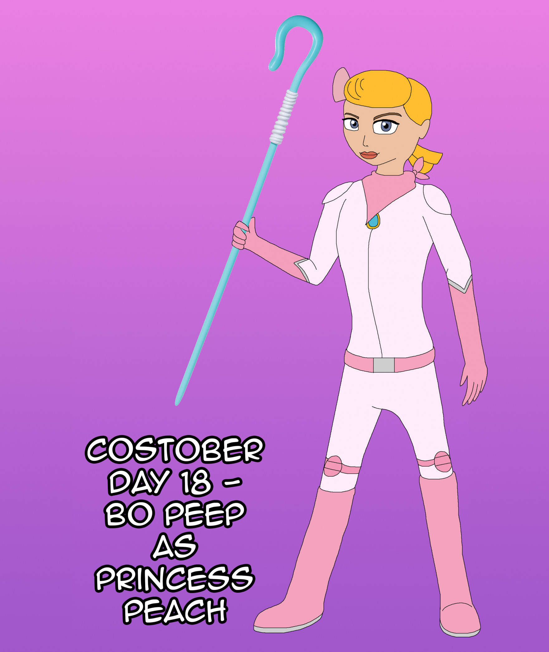 Costober 2023 Day 18 - Bo Peep by CartoonAnimeFan2000 -- Fur Affinity [dot]  net