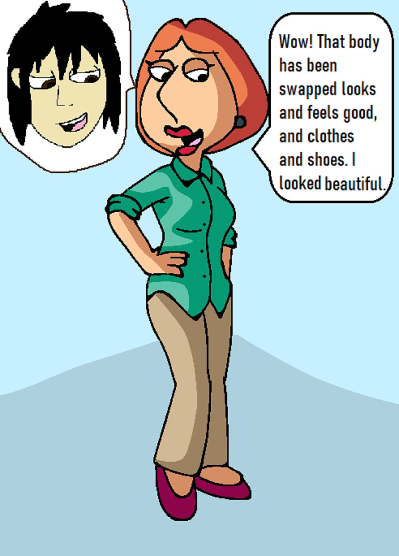 Body Swapped Lois Griffin (Recreated) by CartoonAnimeFan2000 -- Fur  Affinity [dot] net