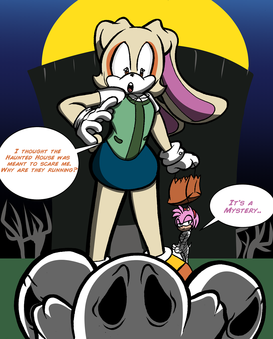 SONIC KILLED AMY & CREAM THE RABBIT & IS GOING AFTER SALLY (Scary