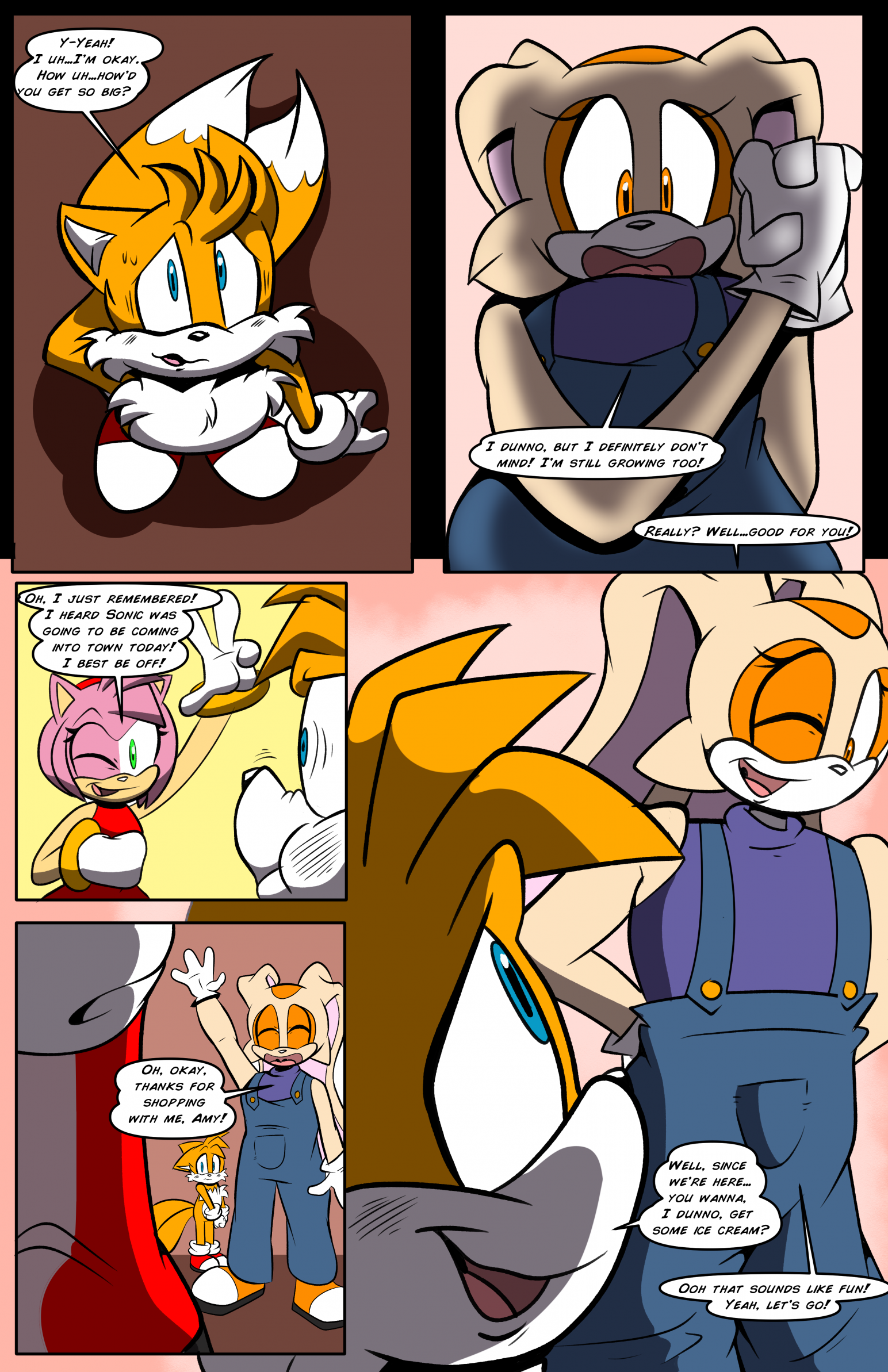 The Incredible Growing Cream - Pg. 8 by CartoonWatcher1234 -- Fur Affinity  [dot] net