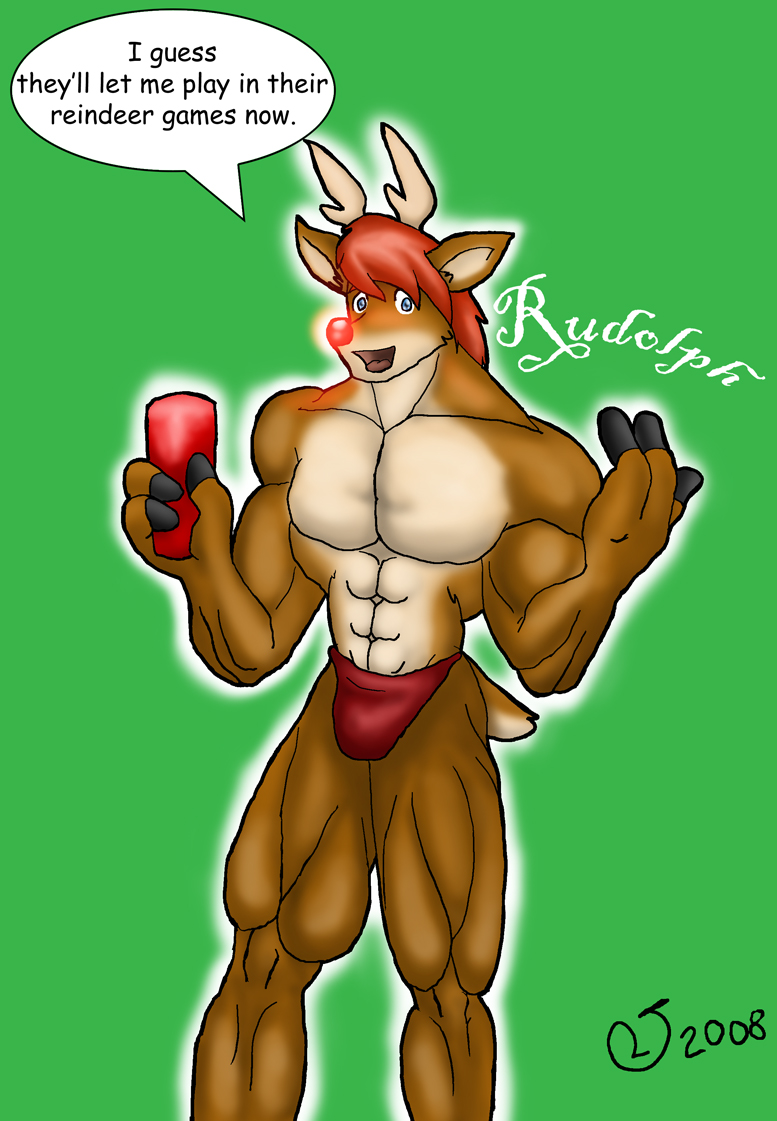 Furry Pop: Rudolph by caseyljones -- Fur Affinity [dot] net