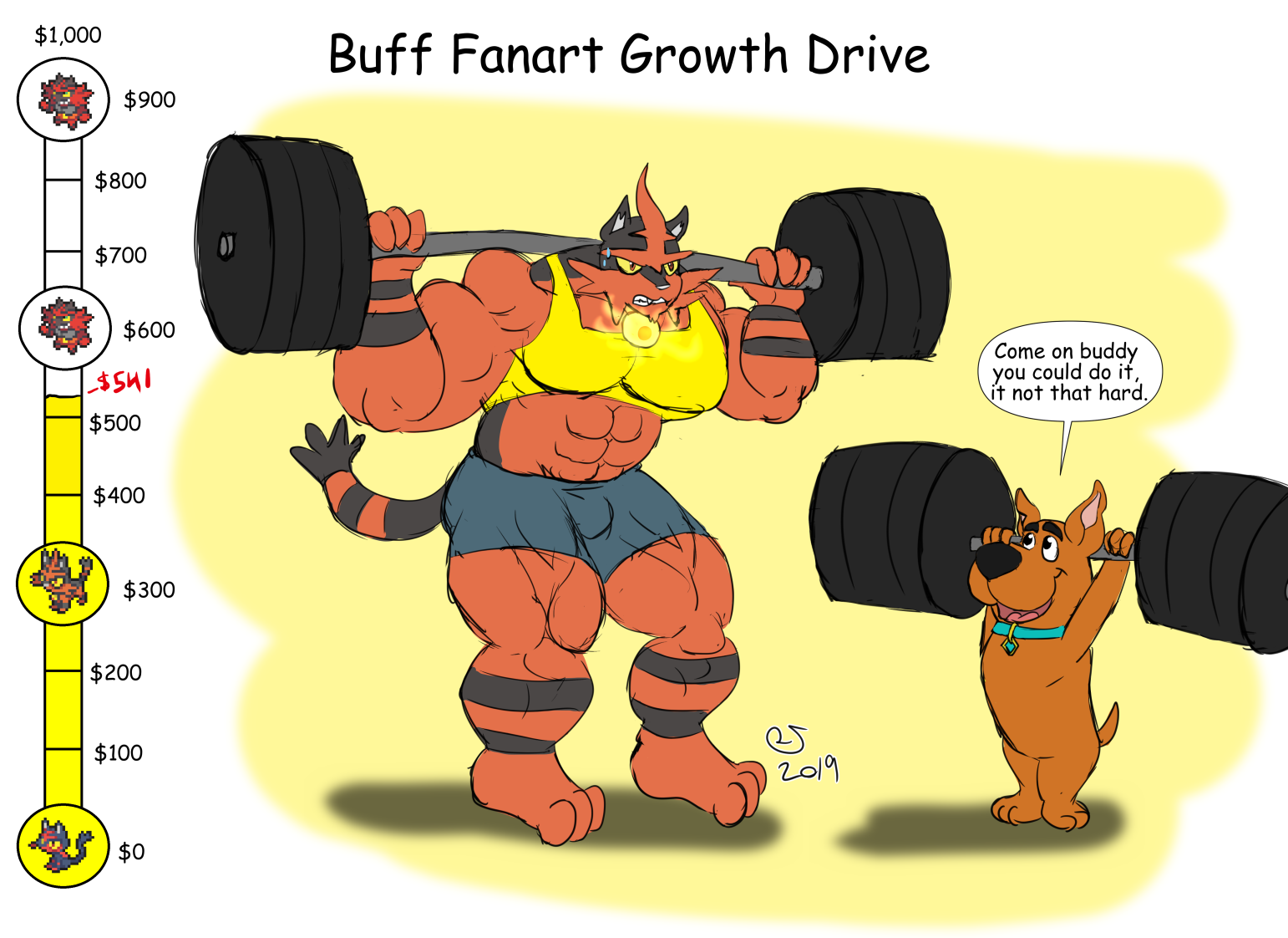 Buff Fanart Growth Drive: Mr. Wolf $1,000 by caseyljones -- Fur Affinity  [dot] net