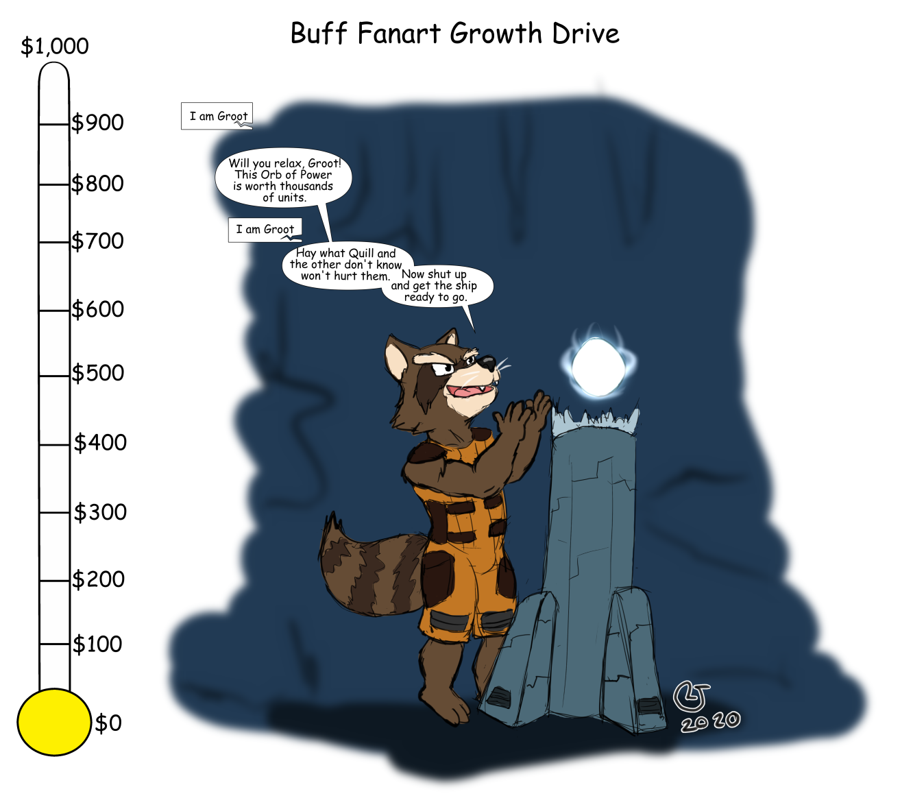 Buff Fanart Growth Drive: Rocket $0 by caseyljones -- Fur Affinity