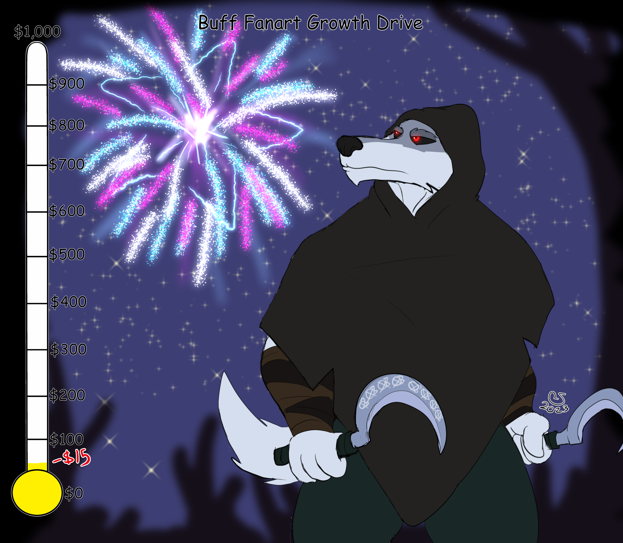 Buff Fanart Growth Drive: Mr. Wolf $1,000 by caseyljones -- Fur Affinity  [dot] net