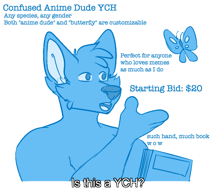 TBH Creature YCH Meme - YCH.Commishes