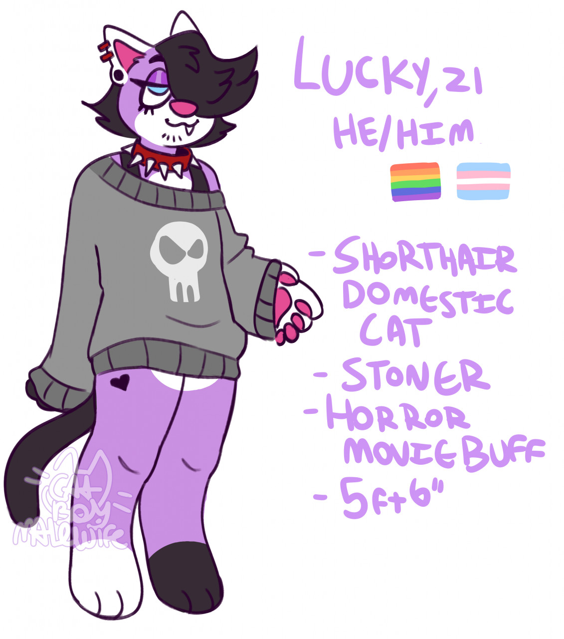 lucky the cat by Domiel -- Fur Affinity [dot] net