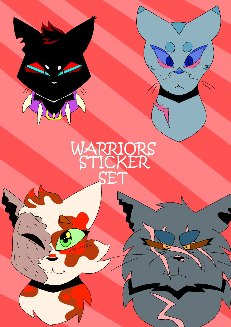 Scourge cats warriors - Cats Warriors - Sticker