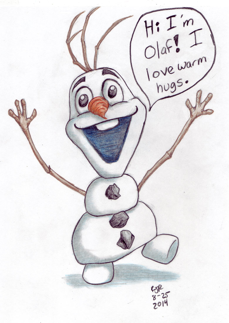 Hi I Am Olaf! I Love Warm Hugs! By Catgir -- Fur Affinity [Dot] Net