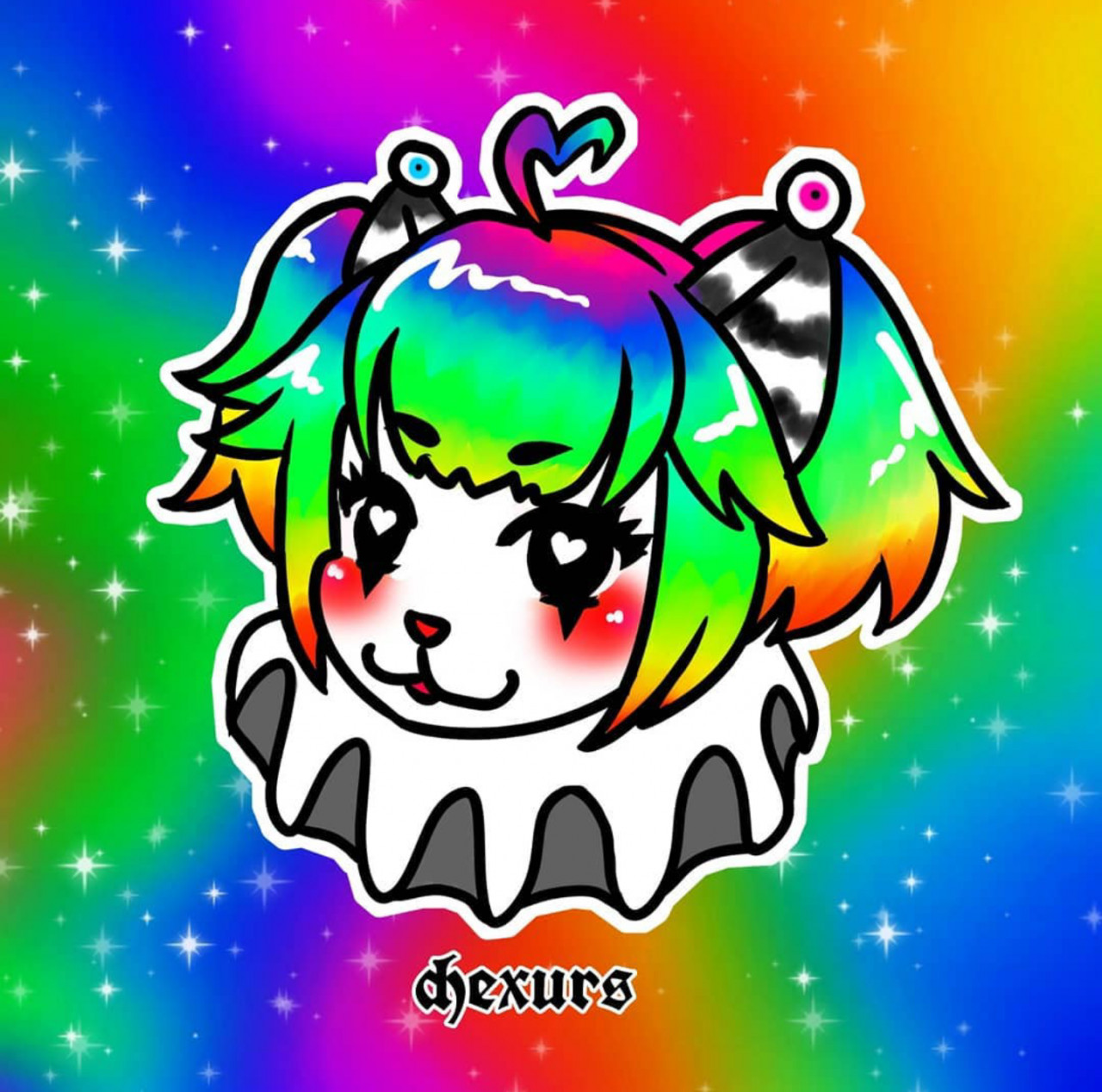 clown pfp by catjavcee -- Fur Affinity [dot] net