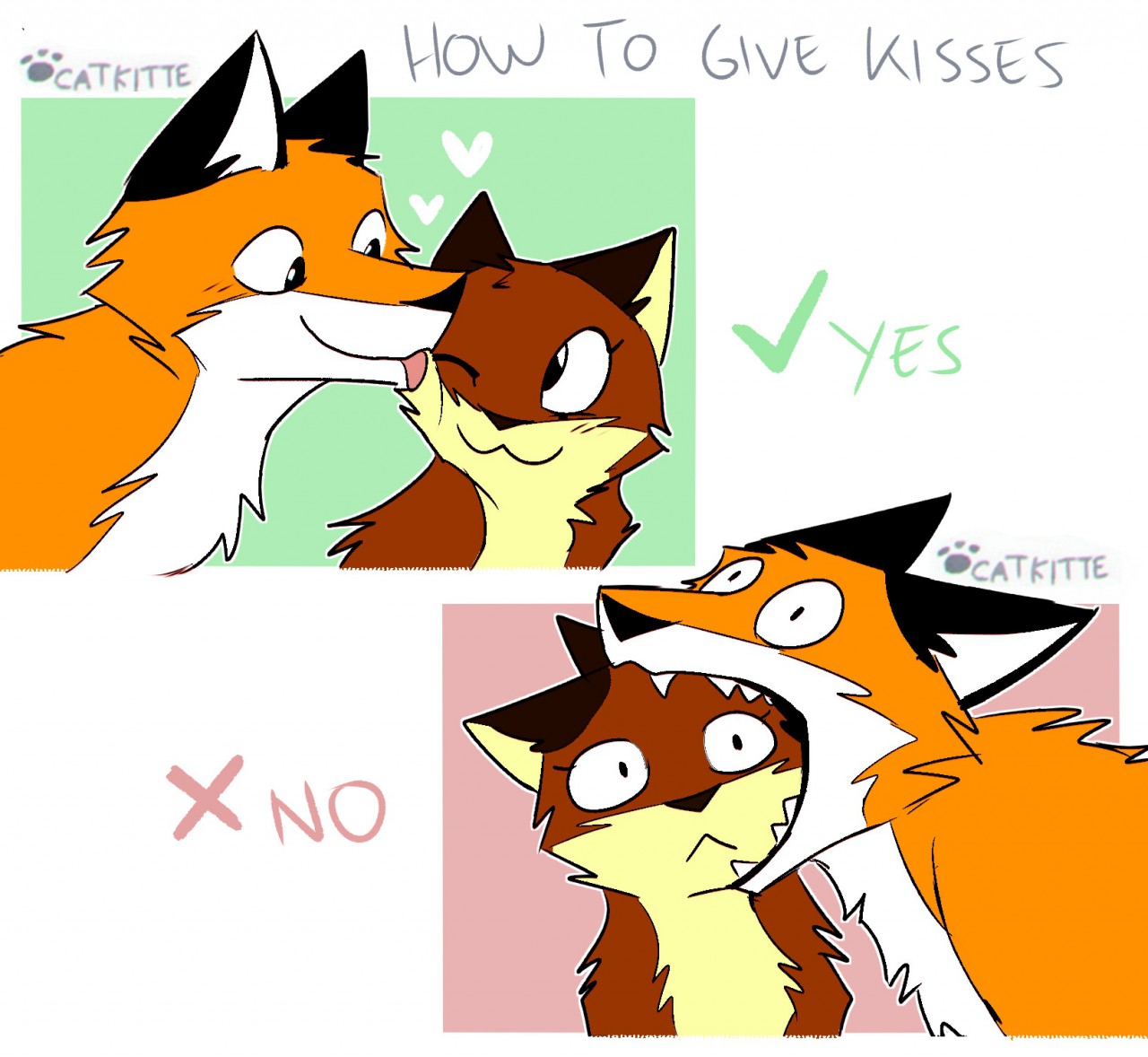 Kiss me Like you mean it by X-KittyMinx-X -- Fur Affinity [dot] net