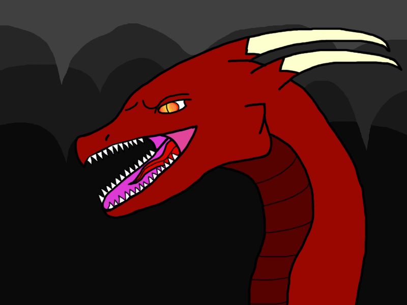 Giant Red Dragon by catkook -- Fur Affinity [dot] net