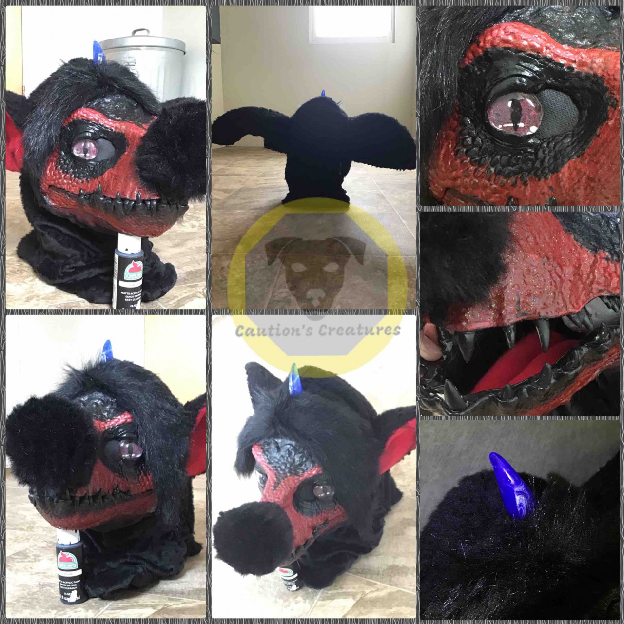 Kyro-Dino Mask Fursuit by Blu-Moon -- Fur Affinity [dot] net