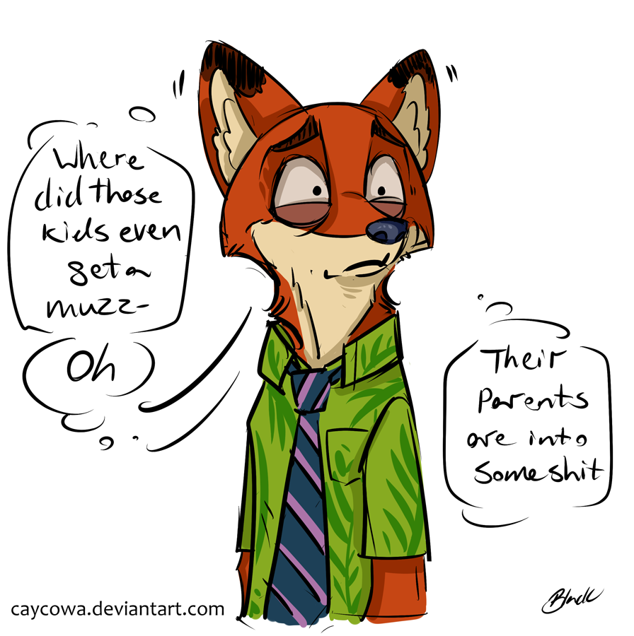 Zootopia - Nick Wilde by Caycowa -- Fur Affinity [dot] net