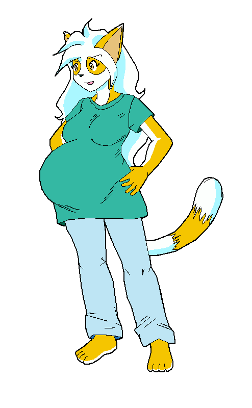 Pregnant Furry Gif 18