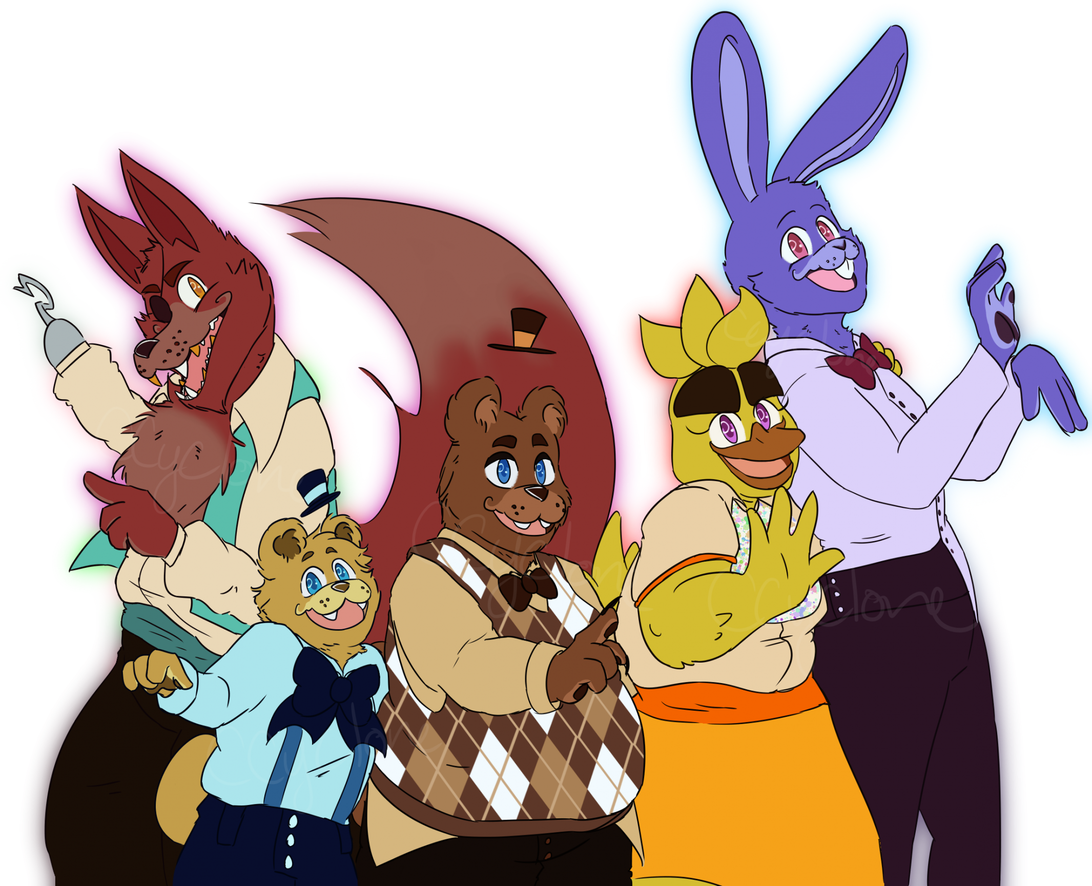 Day 2: The Old Crew by CCyclone -- Fur Affinity [dot] net