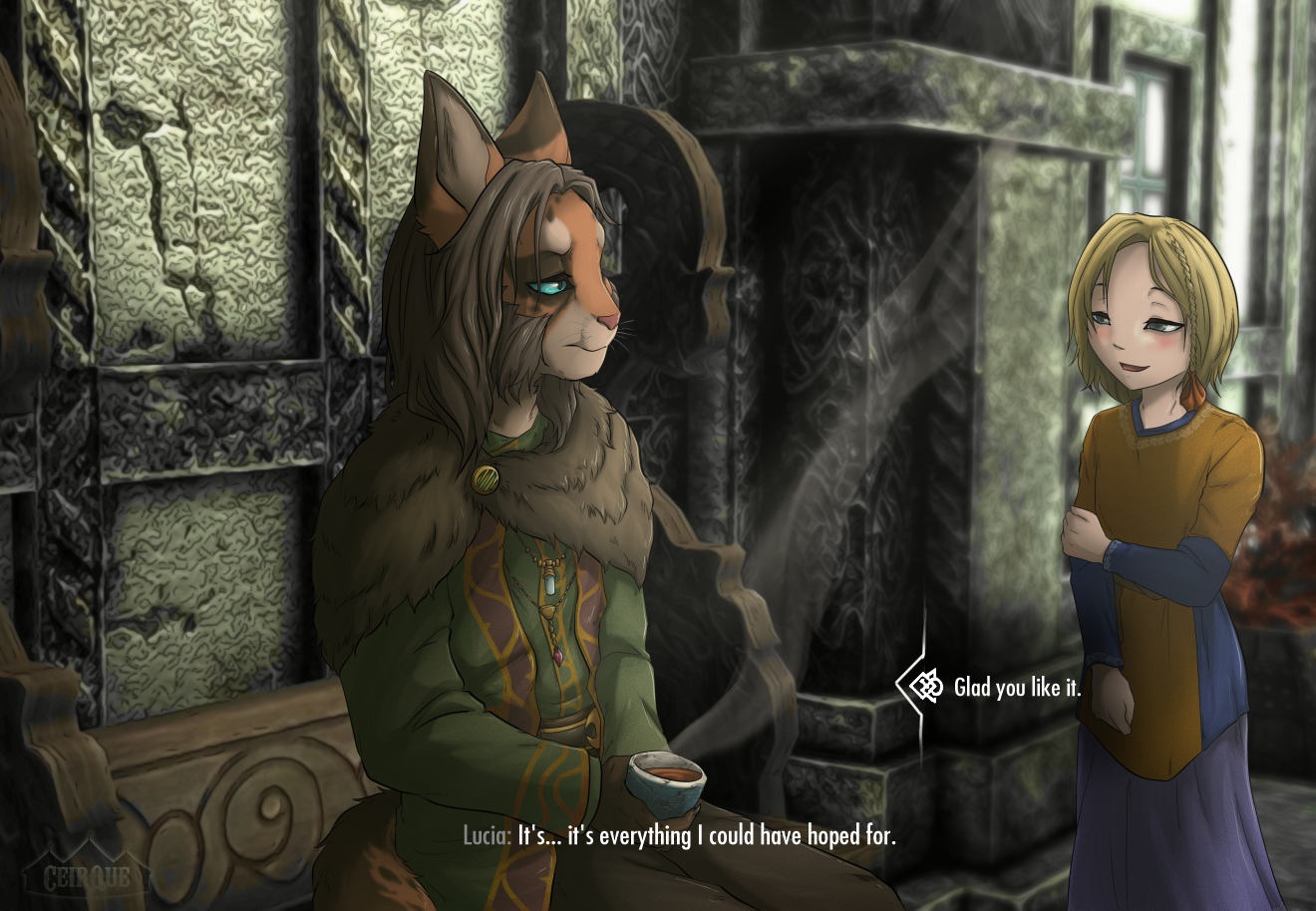 The old wolf: Finally home by Ceirque -- Fur Affinity [dot] net