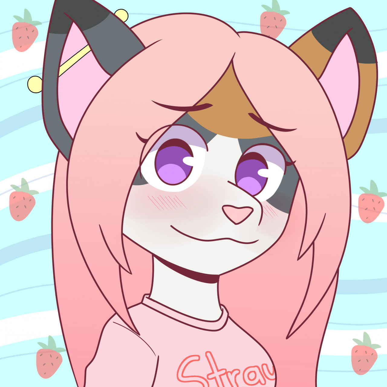 Cute Chibi Cat Girl Icon