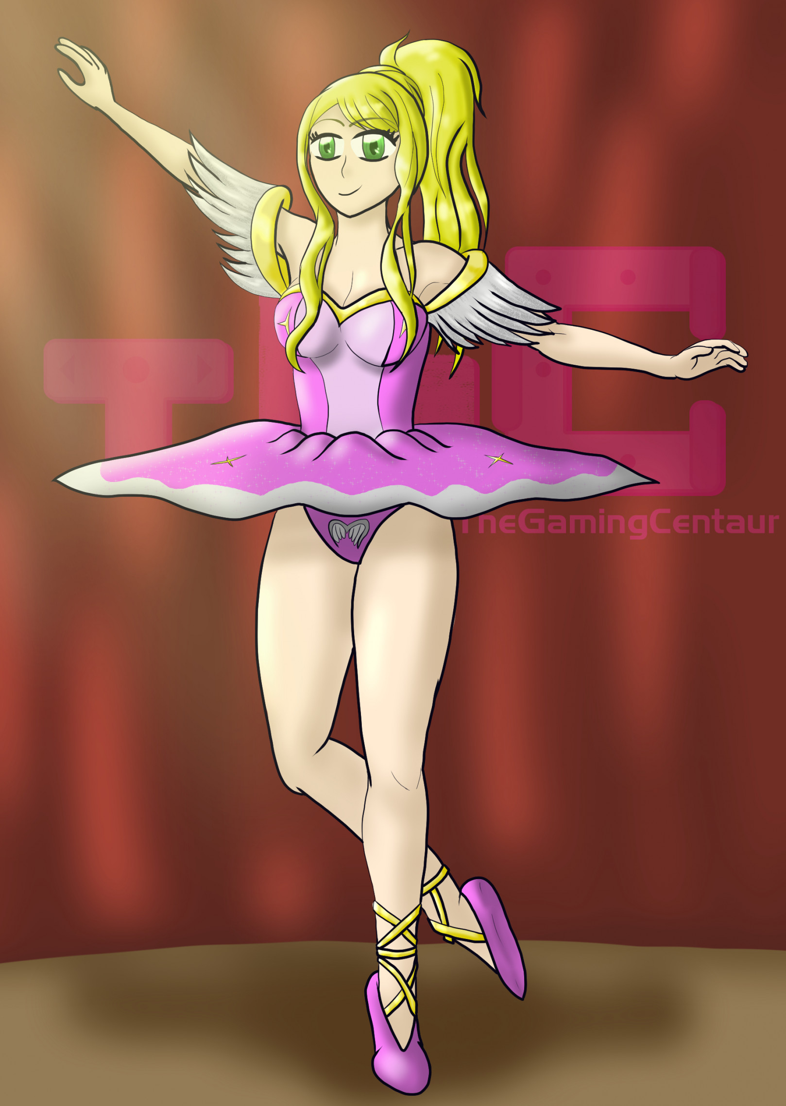 sakura-ballet(*ˊᵕˋ*)ピンク×3点♡ブルー2点♡ Ballerina Sakura by CentaurWorks -- Fur Affinity [dot] net