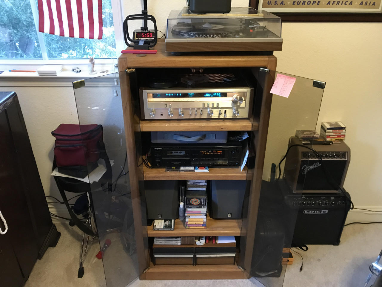 My Vintage Stereo Setup by CetaceanLover23 -- Fur Affinity [dot] net