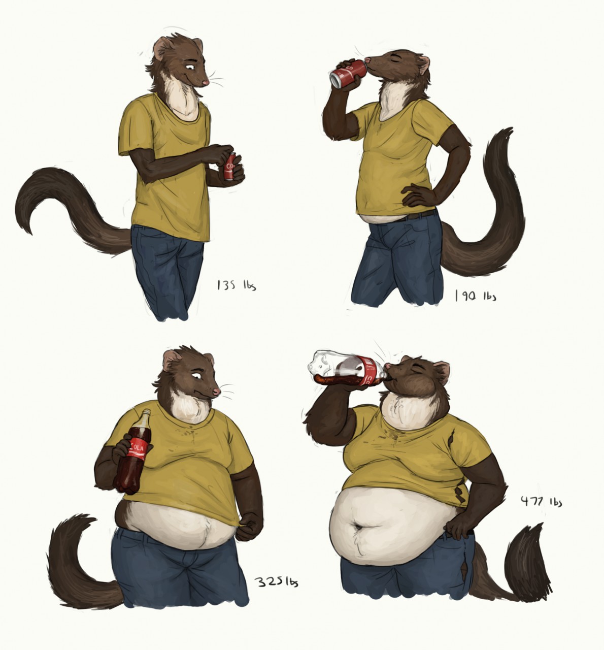 Marten Soda Weight Gain By Cettus Fur Affinity dot Net