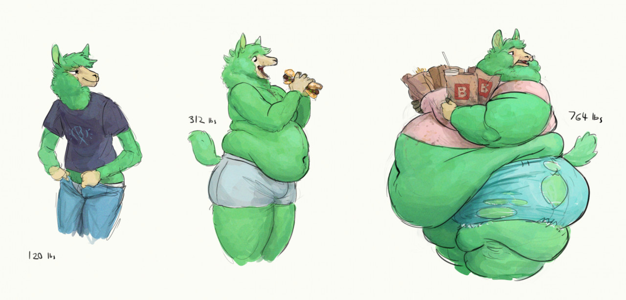 Click to change the View. weight gain sequence for a friend. 