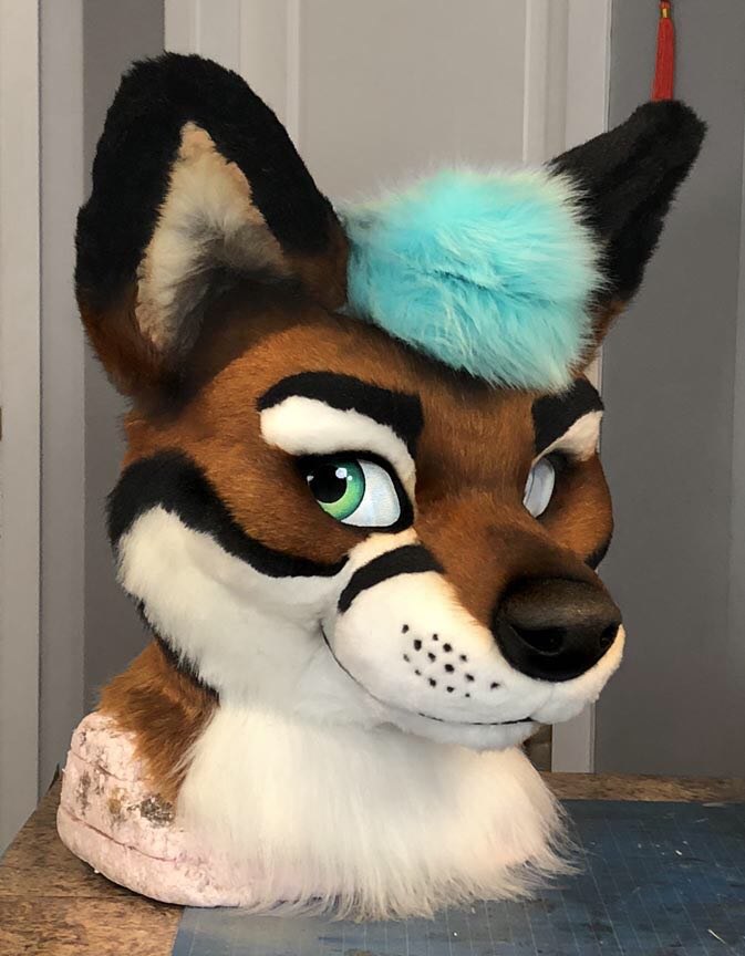 Don't Hug Cacti Fursuit Wolf Fox Fursuit, Fursuit Head,