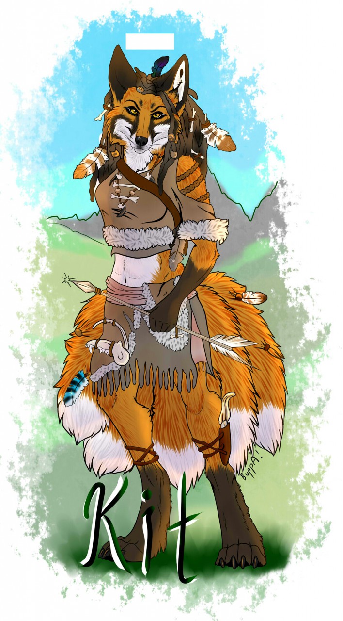 Viking Fox by WanderlustDragon -- Fur Affinity [dot] net