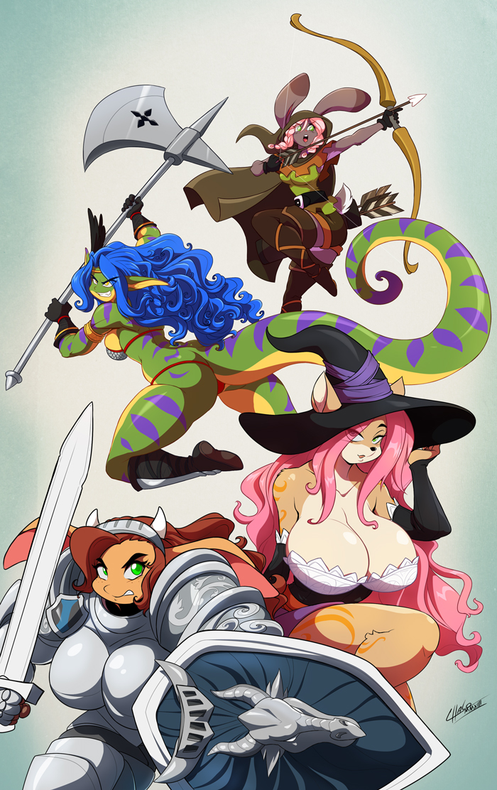 Dragon S Crown Girls By Chalodillo Fur Affinity Dot Net