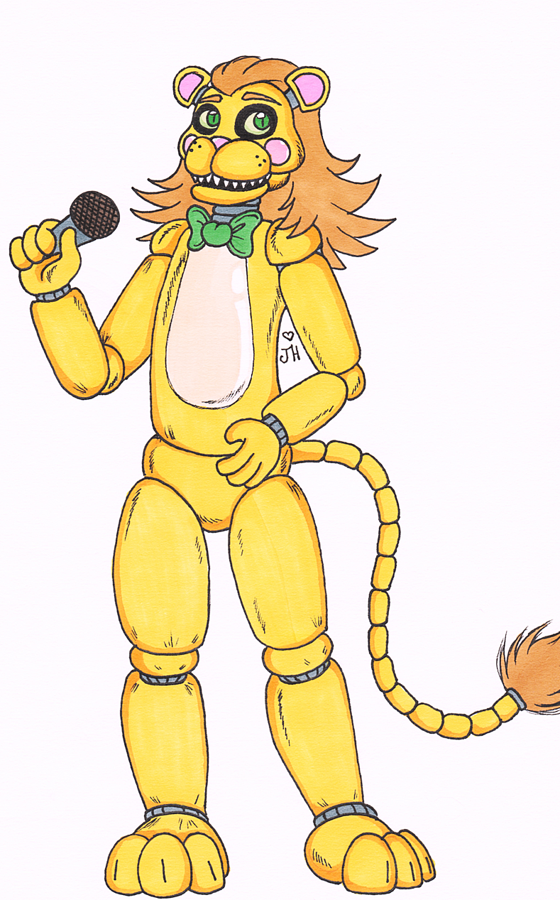 Fnaf lion animatronic